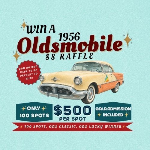 1956 Oldsmobile 88 Raffle - logo